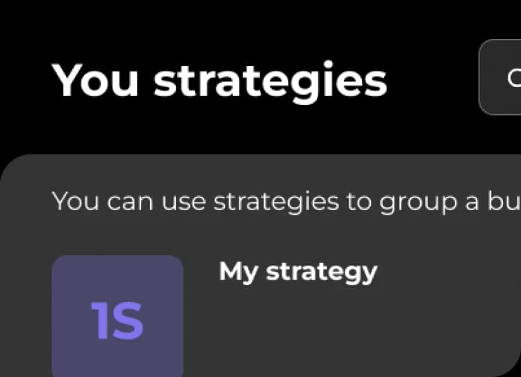Diverse strategy creation